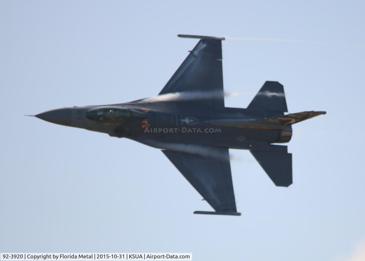 92-3920, Lockheed F-16C Fighting Falcon C/N CC-162, F-16C zx