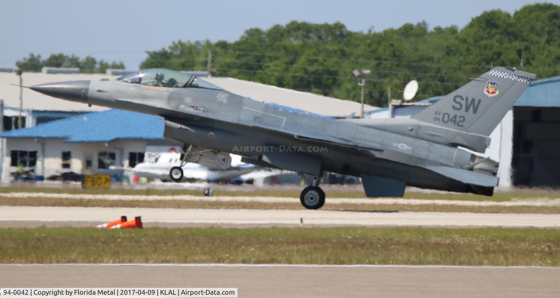 94-0042, Lockheed F-16CM Fighting Falcon C/N CC-194, F-16CM zx LAL