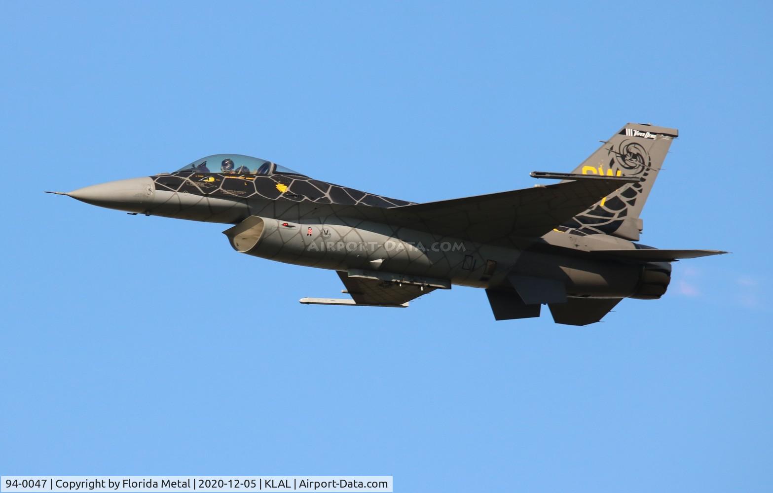 94-0047, 1994 Lockheed F-16C Fighting Falcon C/N CC-199, Sun N Fun 2020