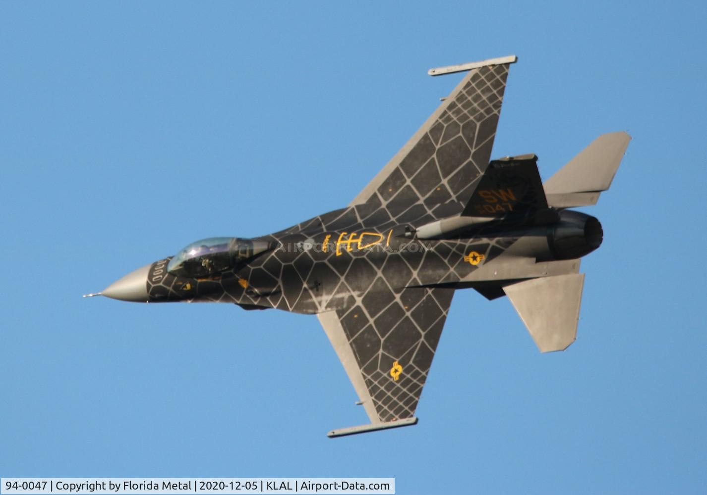 94-0047, 1994 Lockheed F-16C Fighting Falcon C/N CC-199, Sun N Fun 2020