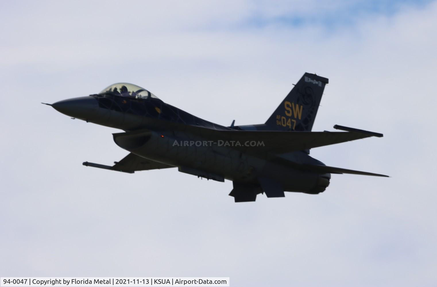 94-0047, 1994 Lockheed F-16C Fighting Falcon C/N CC-199, Stuart 2021