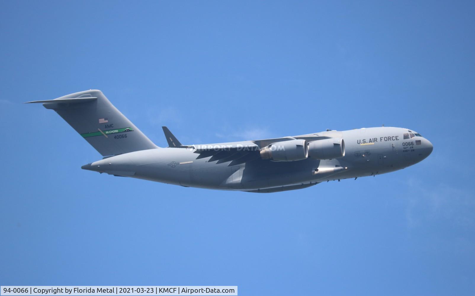 94-0066, 1994 McDonnell Douglas C-17A Globemaster III C/N 50026/F-25, C-17A zx