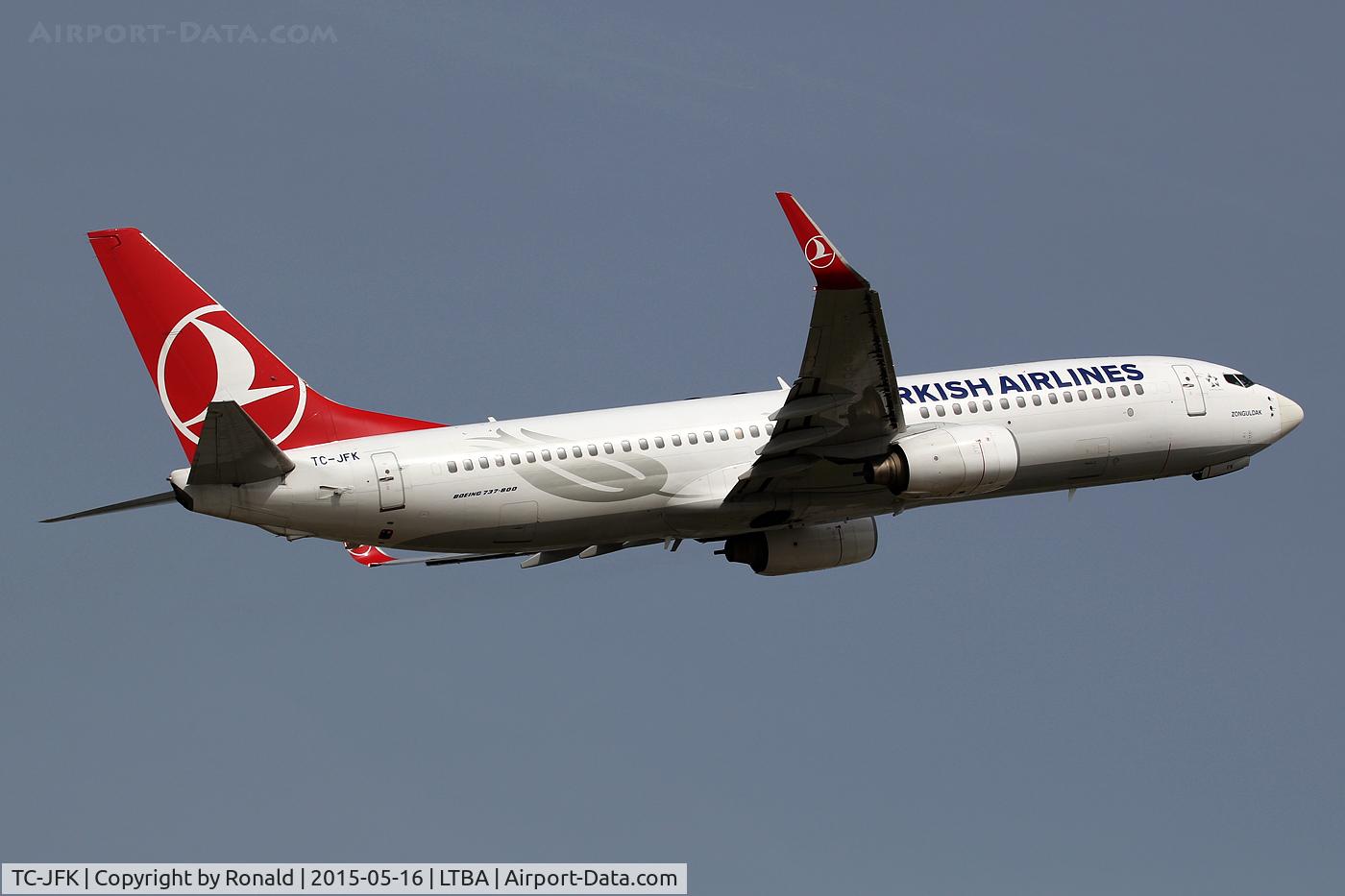 TC-JFK, 1999 Boeing 737-8F2 C/N 29773, at ist