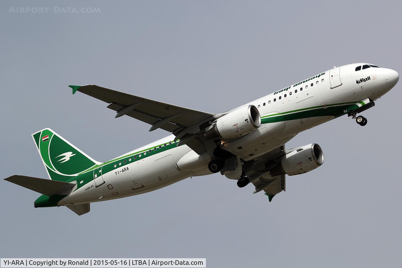 YI-ARA, 2012 Airbus A320-214 C/N 5115, at ist