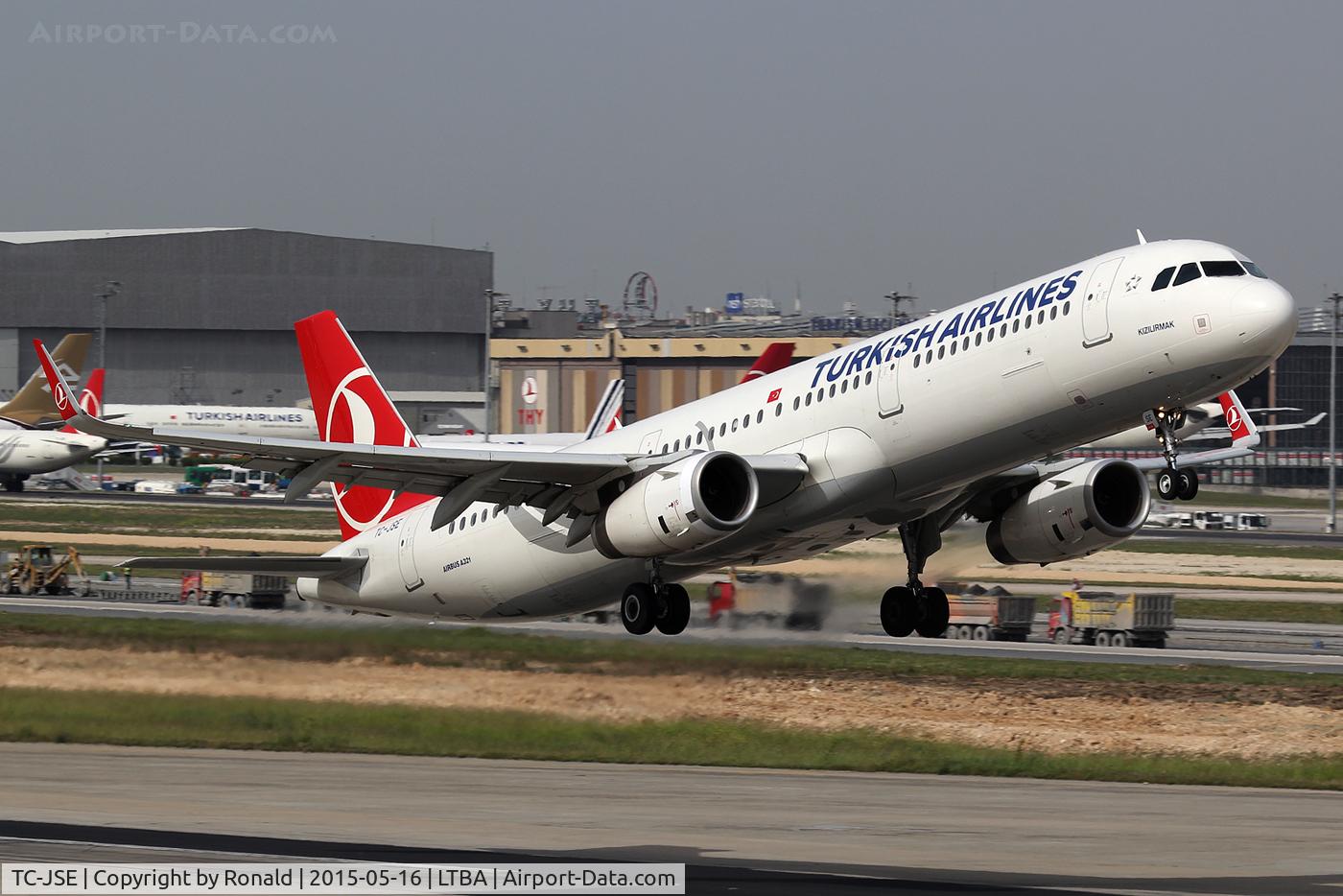 TC-JSE, 2012 Airbus A321-231 C/N 5450, at ist