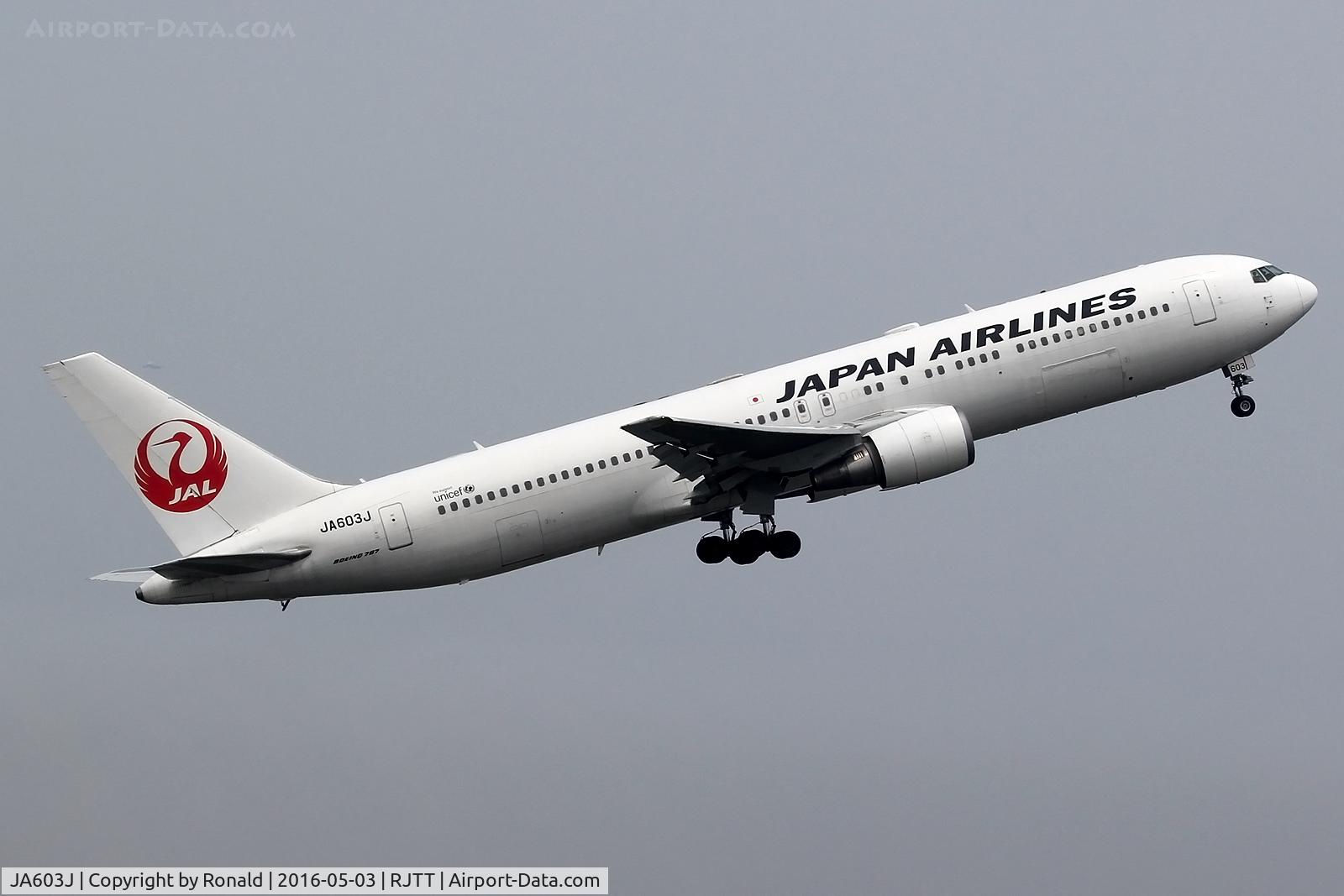 JA603J, Boeing 767-346/ER C/N 32888, at hnd