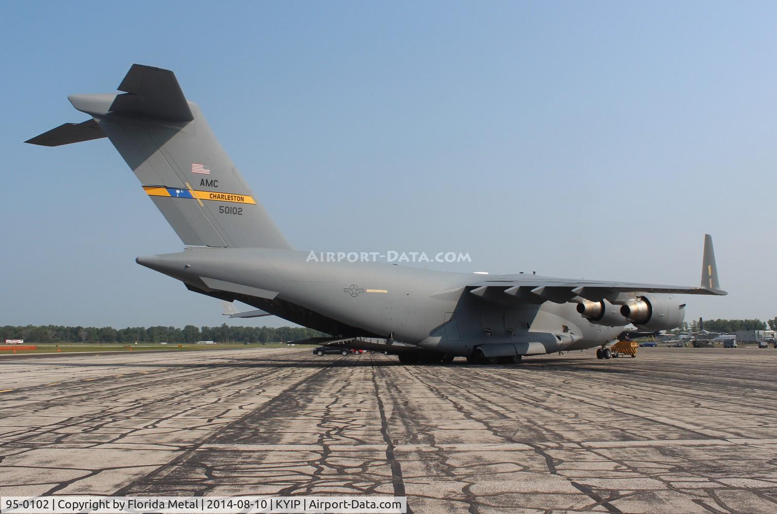 95-0102, 1995 McDonnell Douglas C-17A Globemaster III C/N P-27, Thunder Over Michigan 2014