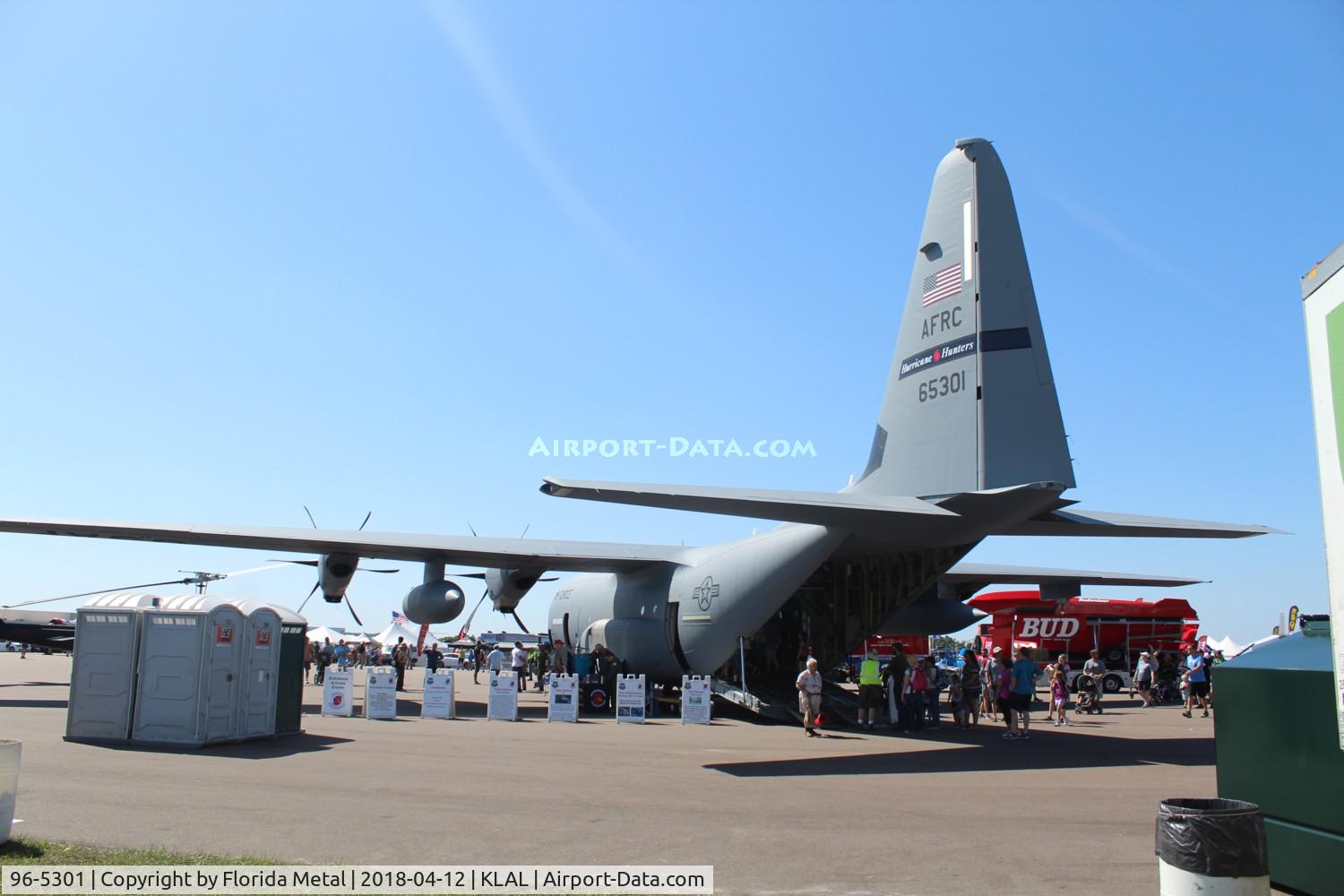 96-5301, 1996 Lockheed Martin WC-130J Hercules C/N 382-5452, WC-130J zx LAL