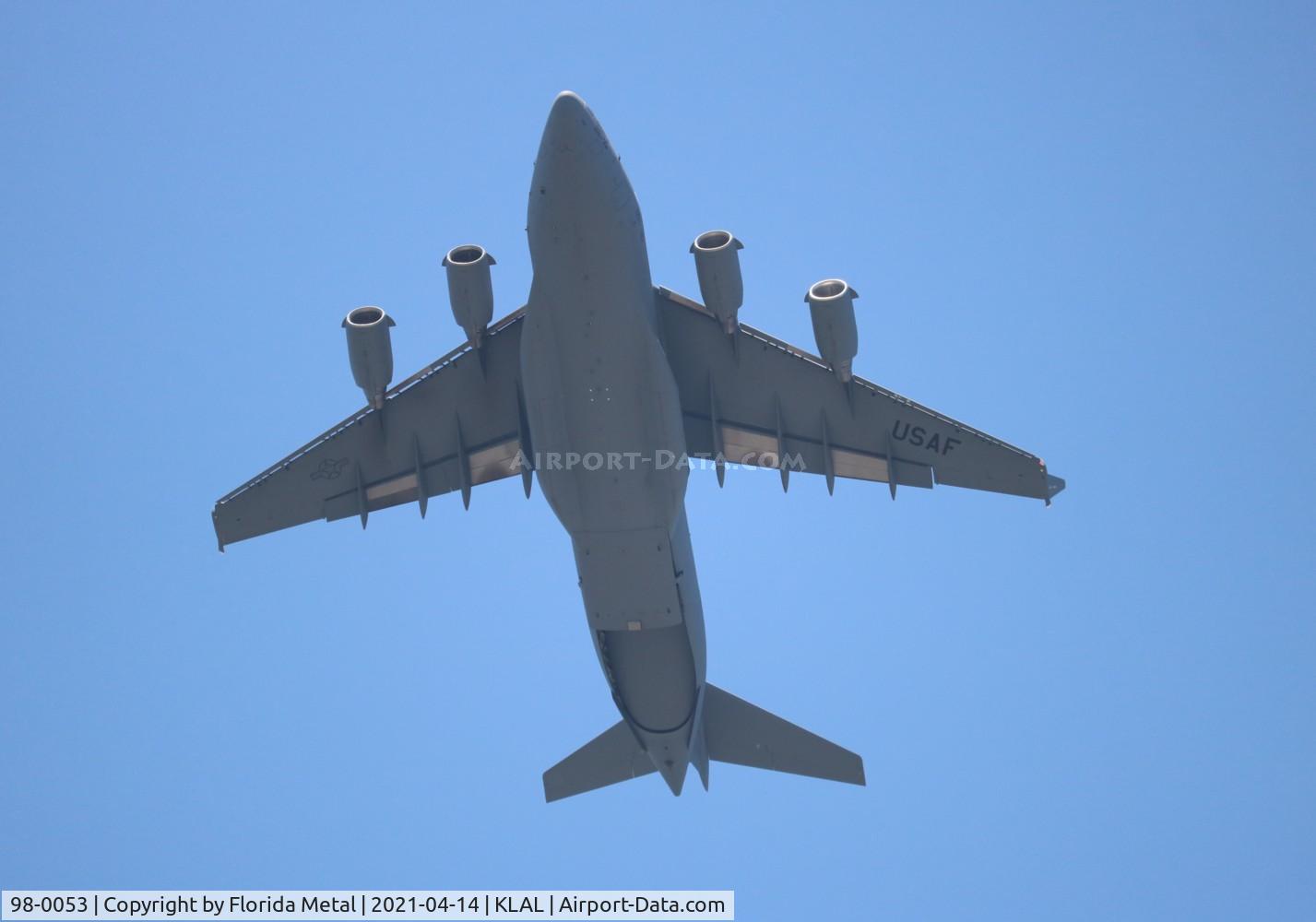 98-0053, 1998 Boeing C-17A Globemaster III C/N F-56/P-53, Sun N Fun 2021