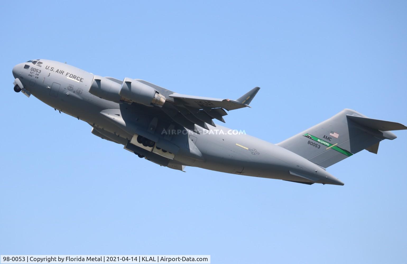 98-0053, 1998 Boeing C-17A Globemaster III C/N F-56/P-53, C-17A zx LAL