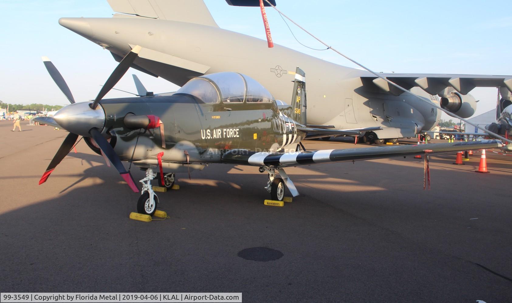 99-3549, 1999 Raytheon T-6A Texan II C/N PT-53, USAF Texan II zx LAL