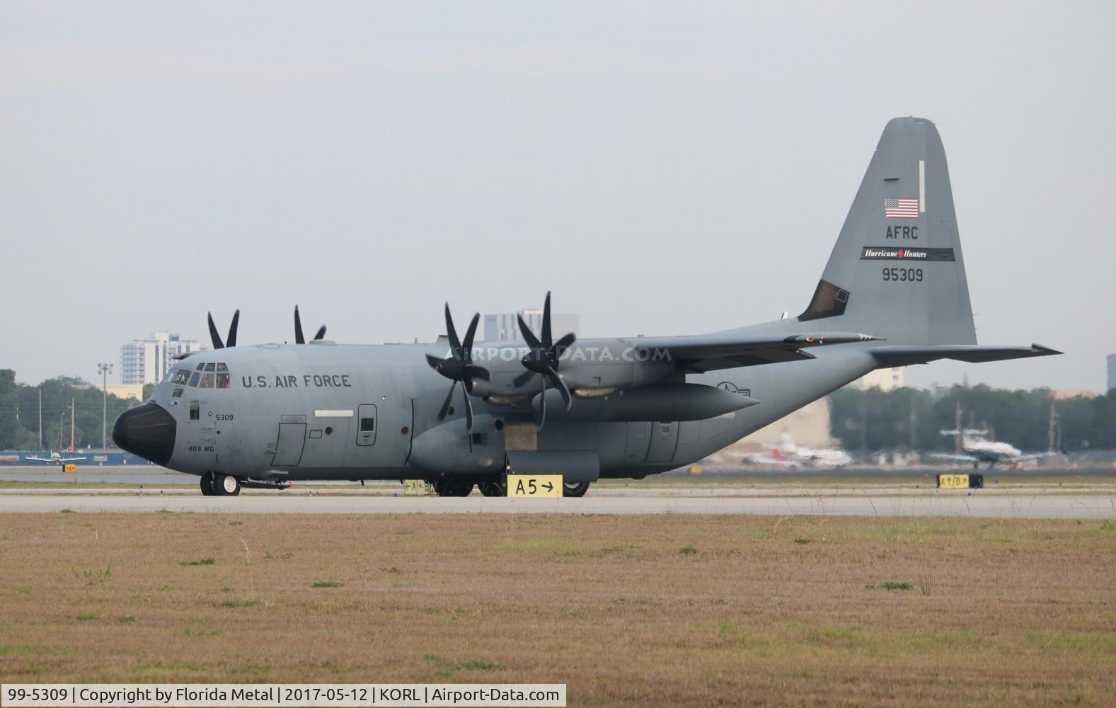 99-5309, 1999 Lockheed WC-130J Hercules C/N 382-5501, WC-130J zx