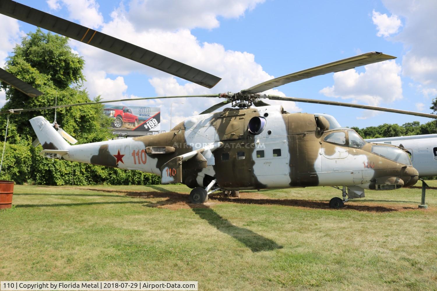 110, Mil Mi-24V Hind E C/N 520964, MI-24D at Russell