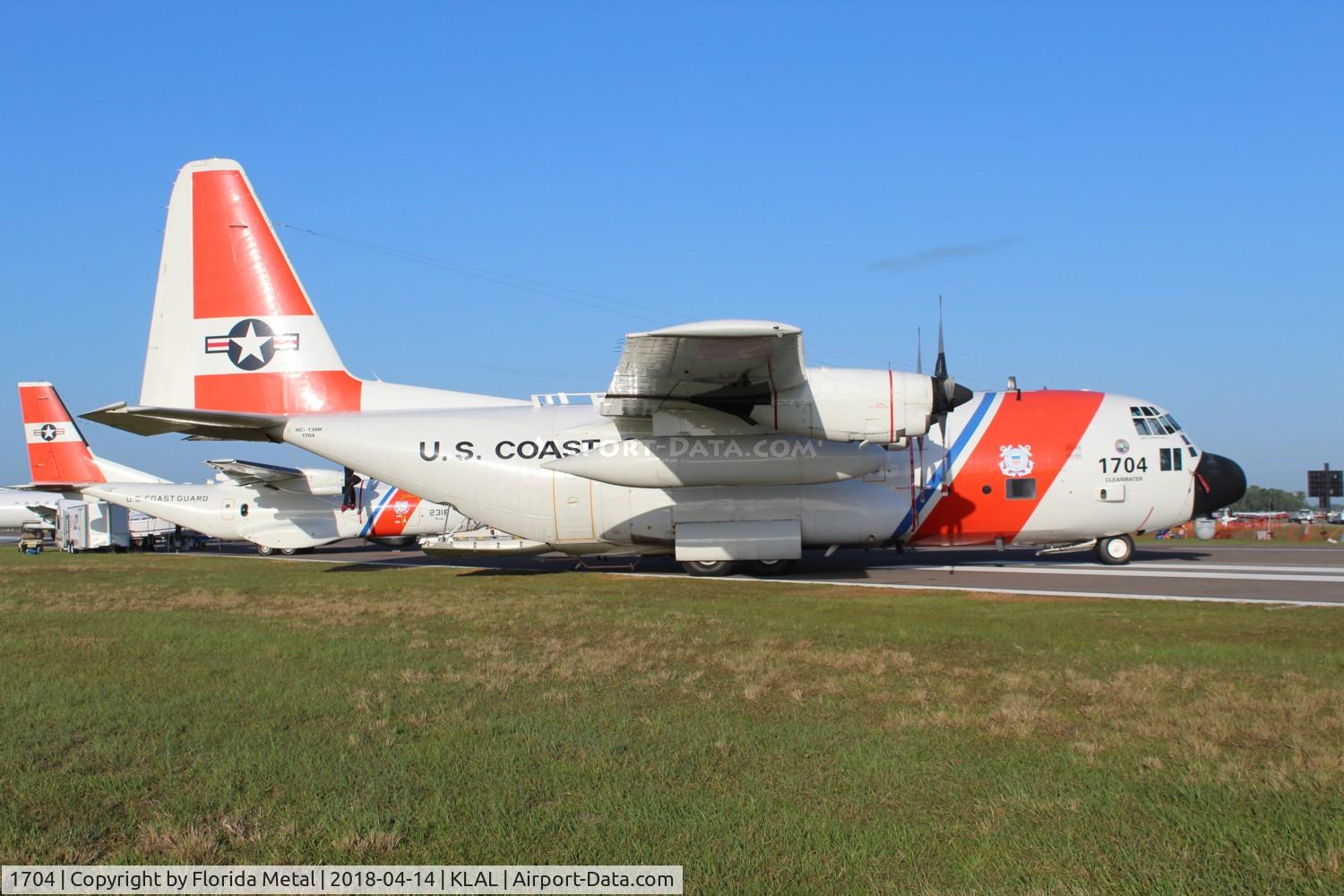 1704, 1983 Lockheed HC-130H Hercules C/N 382-4969, USCG HC-130 zx LAL