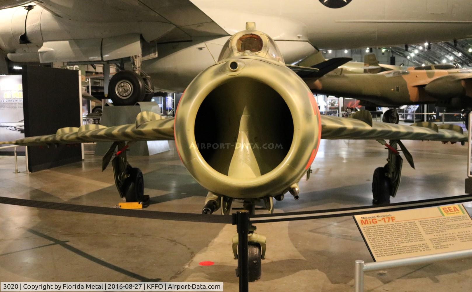 3020, Mikoyan-Gurevich MiG-17C C/N 799, Mig-17 zx