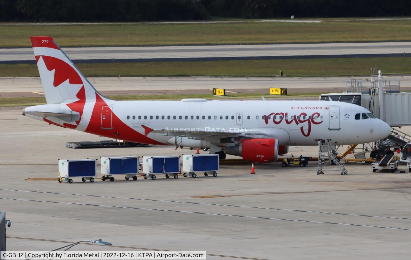 C-GBHZ, 1998 Airbus A319-114 C/N 813, TPA 2022