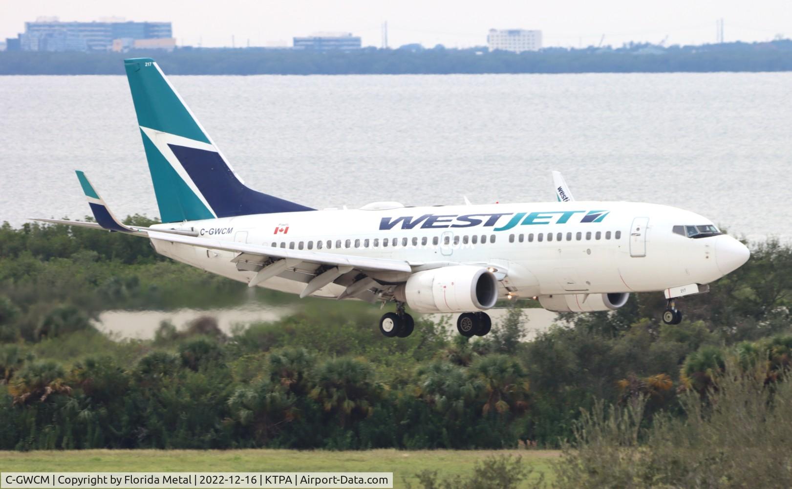 C-GWCM, 2003 Boeing 737-7CT C/N 32756, TPA 2022