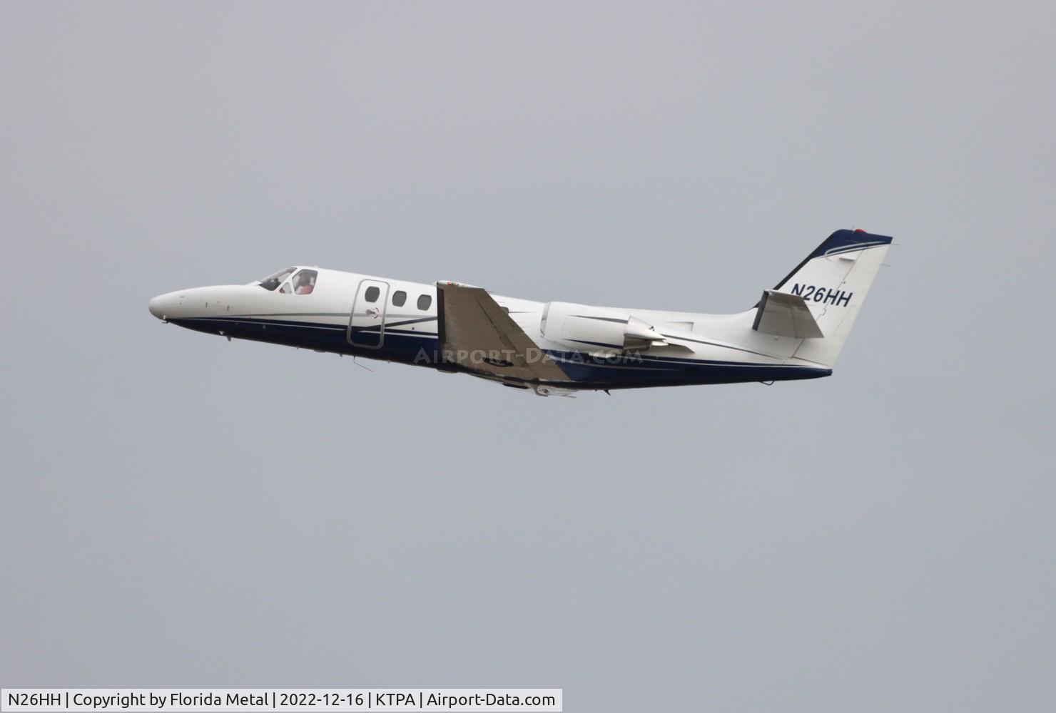 N26HH, 1981 Cessna 550 C/N 550-0316, TPA 2022