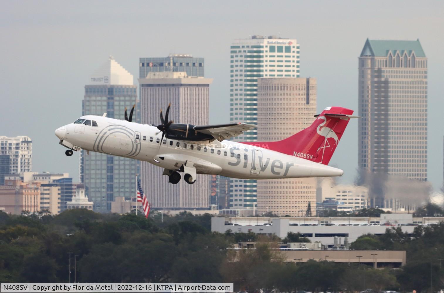 N408SV, 2021 ATR 42-600 C/N 1602, TPA 2022