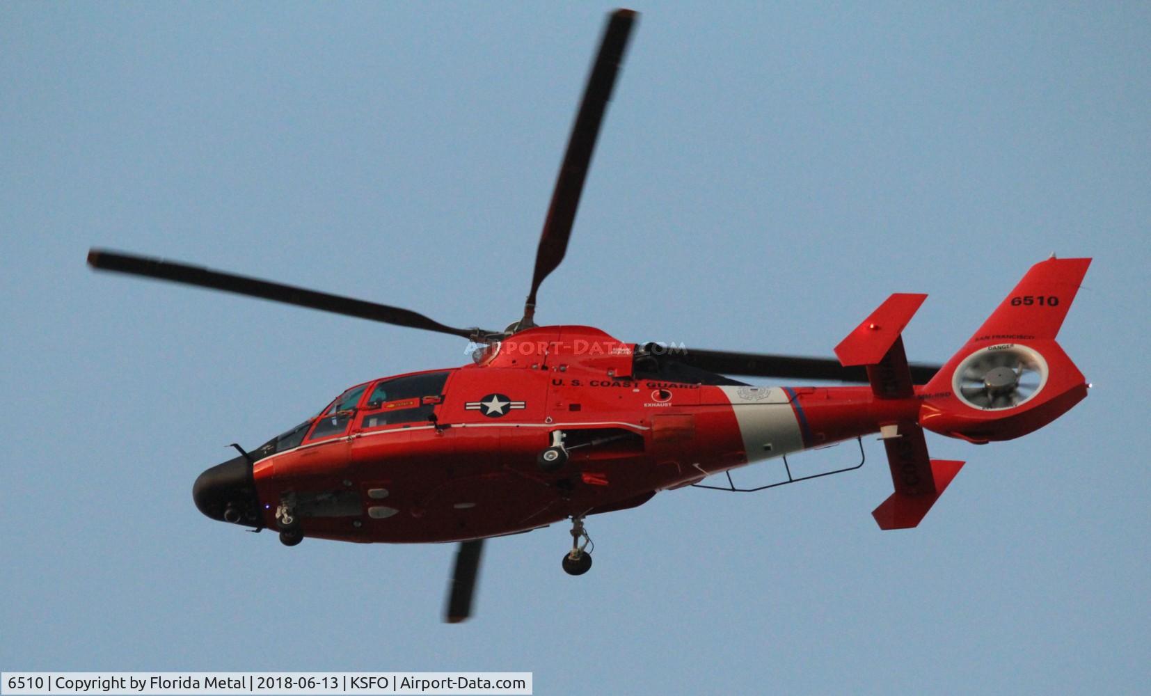 6510, Aerospatiale MH-65C Dolphin C/N 6105, MH-65 Dolphin zx