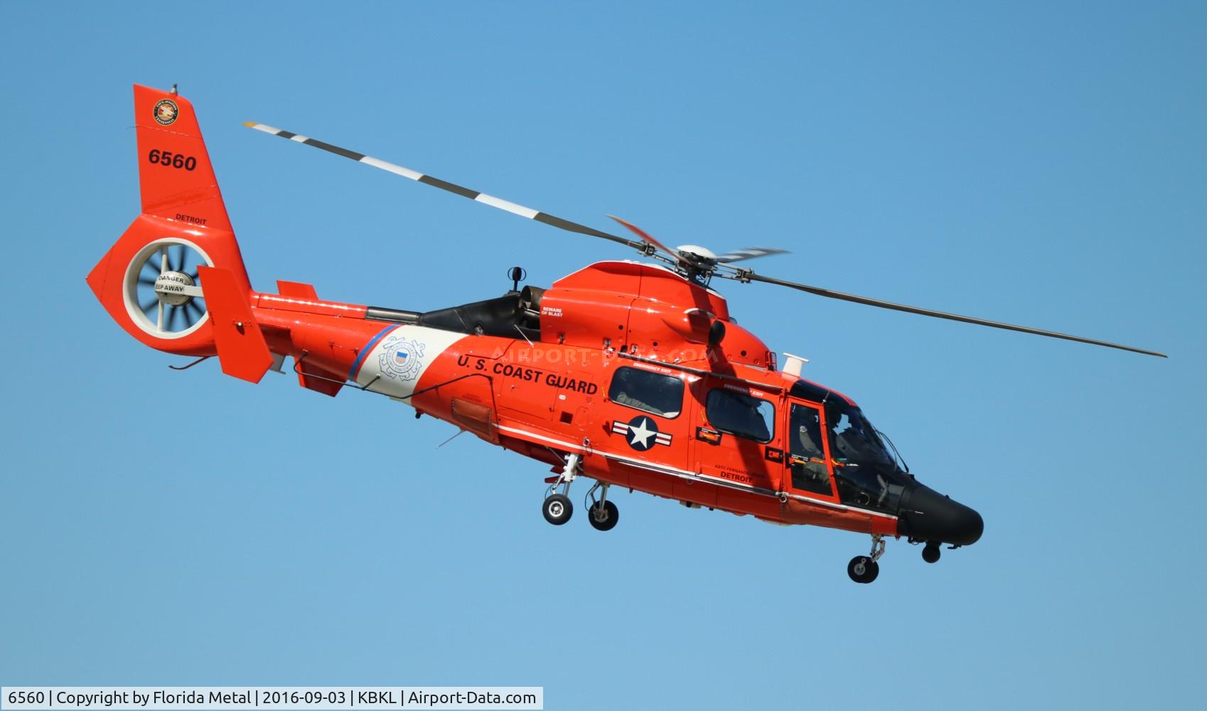 6560, 1985 Aerospatiale HH-65C Dolphin C/N 6243, Cleveland Airshow 2016
