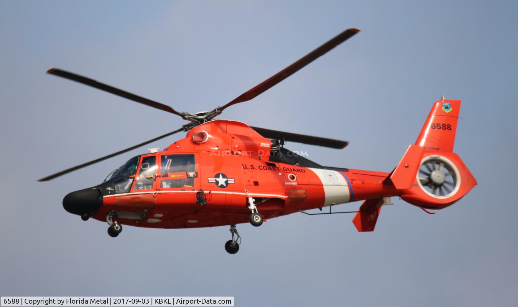 6588, Aérospatiale HH-65C Dauphin C/N 6288, Cleveland Airshow 2017