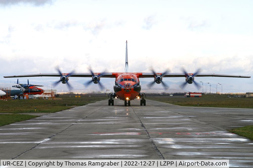 UR-CEZ, 1966 Antonov An-12BP C/N 6344304, Cavok Air Antonov An-12