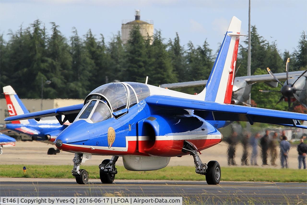 E146, Dassault-Dornier Alpha Jet E C/N E146, Dassault-Dornier Alpha Jet E (F-UHRR), Leader of Patrouille de France 2016, Avord Air Base 702 (LFOA) Open day 2016
