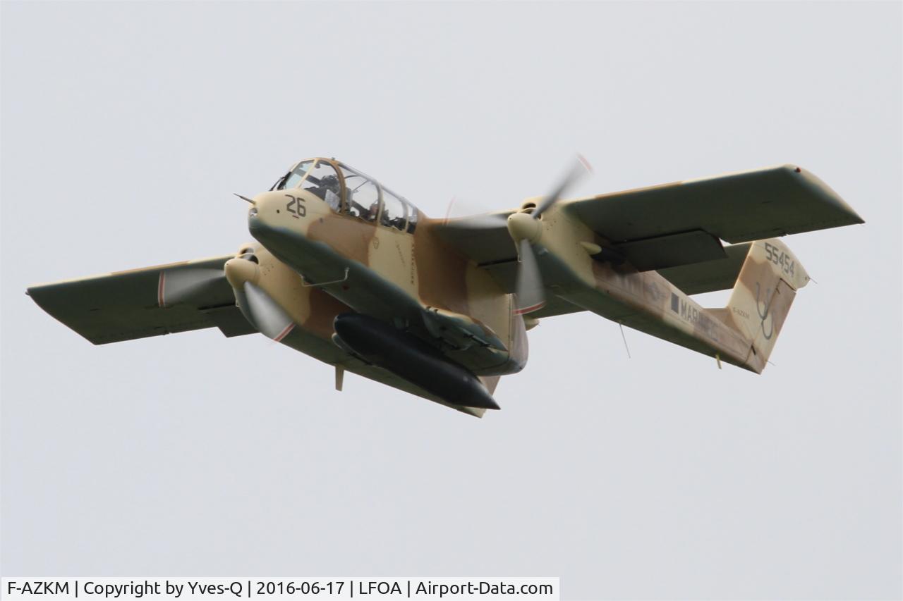 F-AZKM, 1971 North American OV-10B Bronco C/N 338-9 (305-65), North American OV-10B Bronco, On display, Avord Air Base 702 (LFOA) Open day 2016