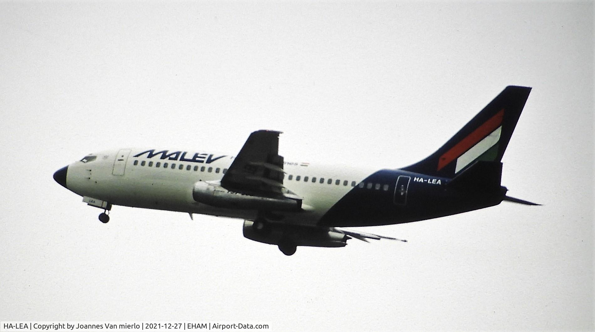 HA-LEA, 1979 Boeing 737-2Q8 C/N 21735, Slide scan