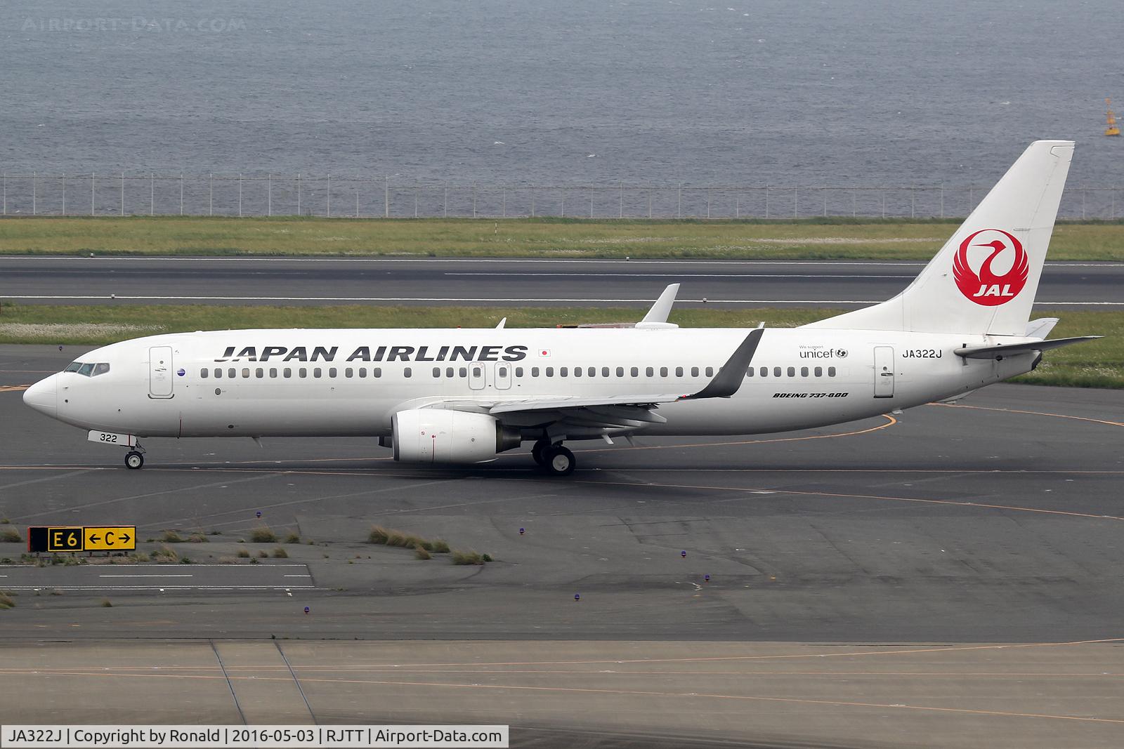 JA322J, 2009 Boeing 737-846 C/N 35351, at hnd