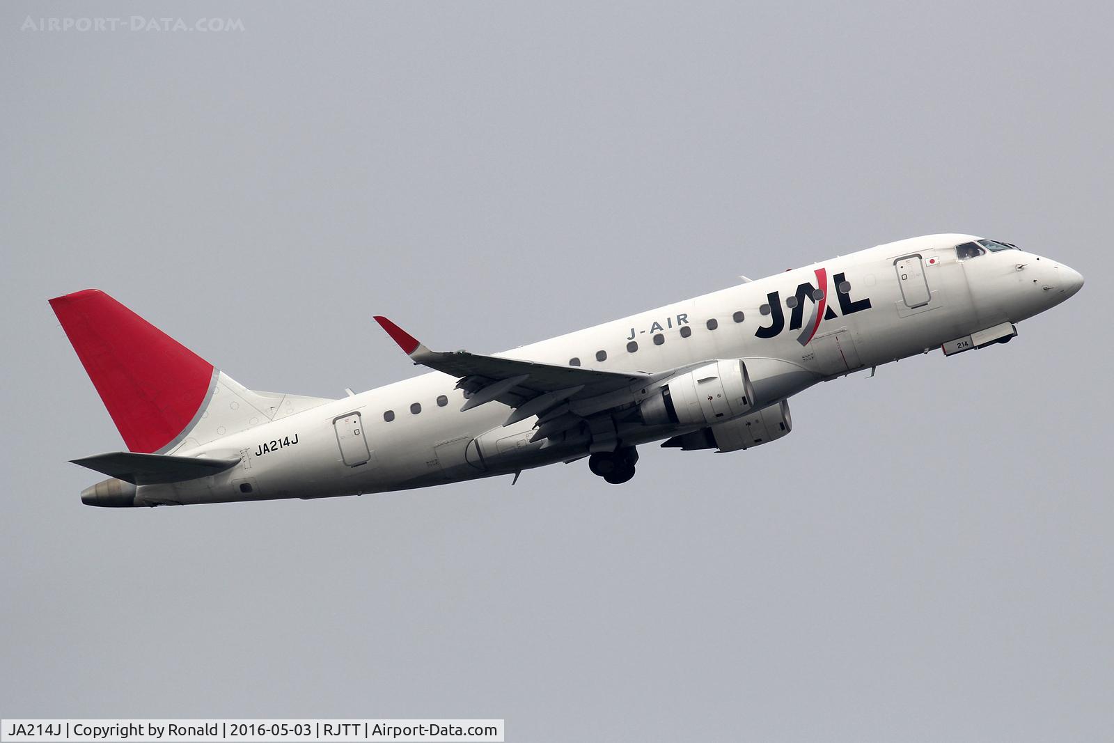 JA214J, 2009 Embraer 170ST (ERJ-170-100ST) C/N 17000295, at hnd