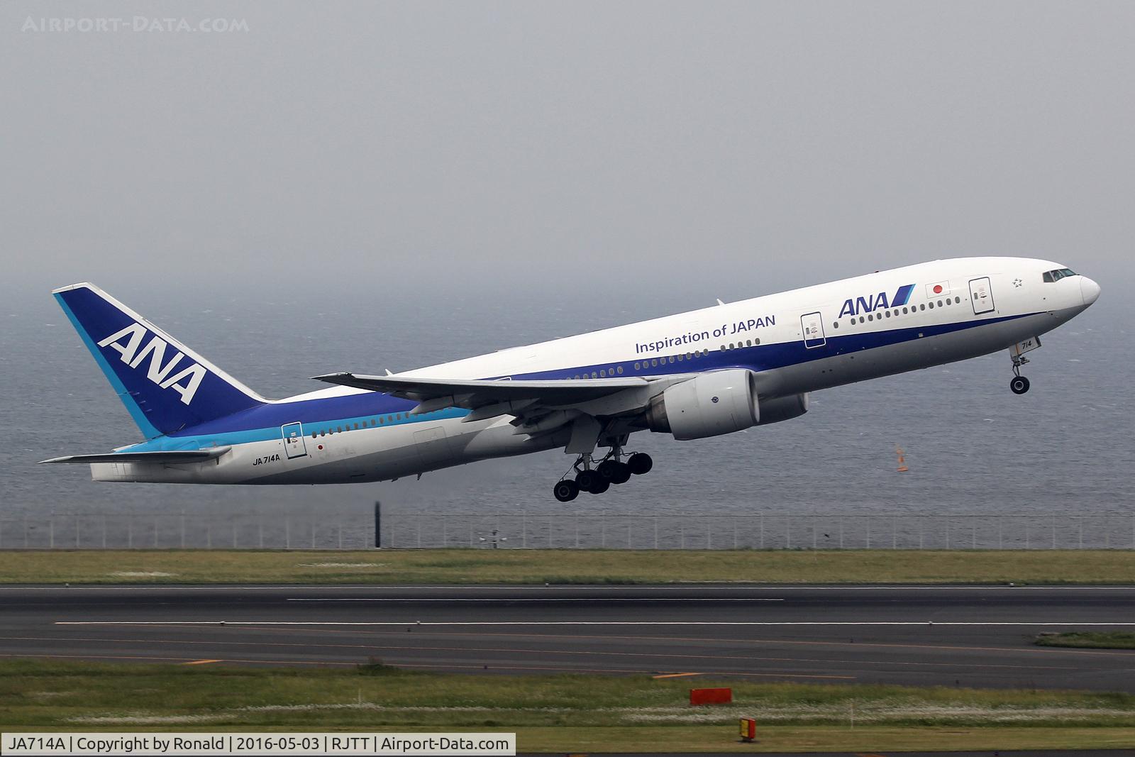 JA714A, 2005 Boeing 777-281 C/N 28276, at hnd