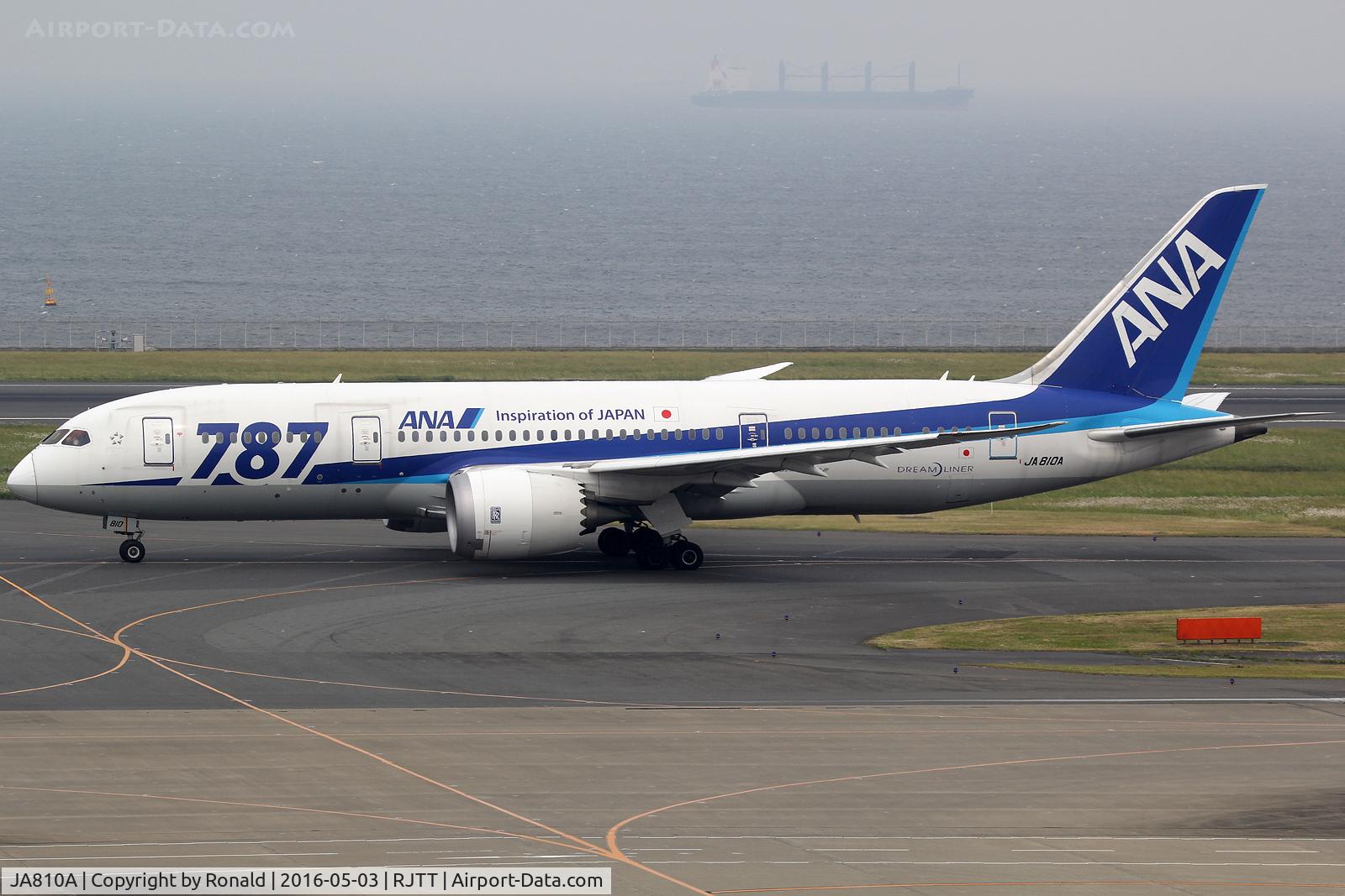 JA810A, 2011 Boeing 787-8 Dreamliner C/N 34506, at hnd