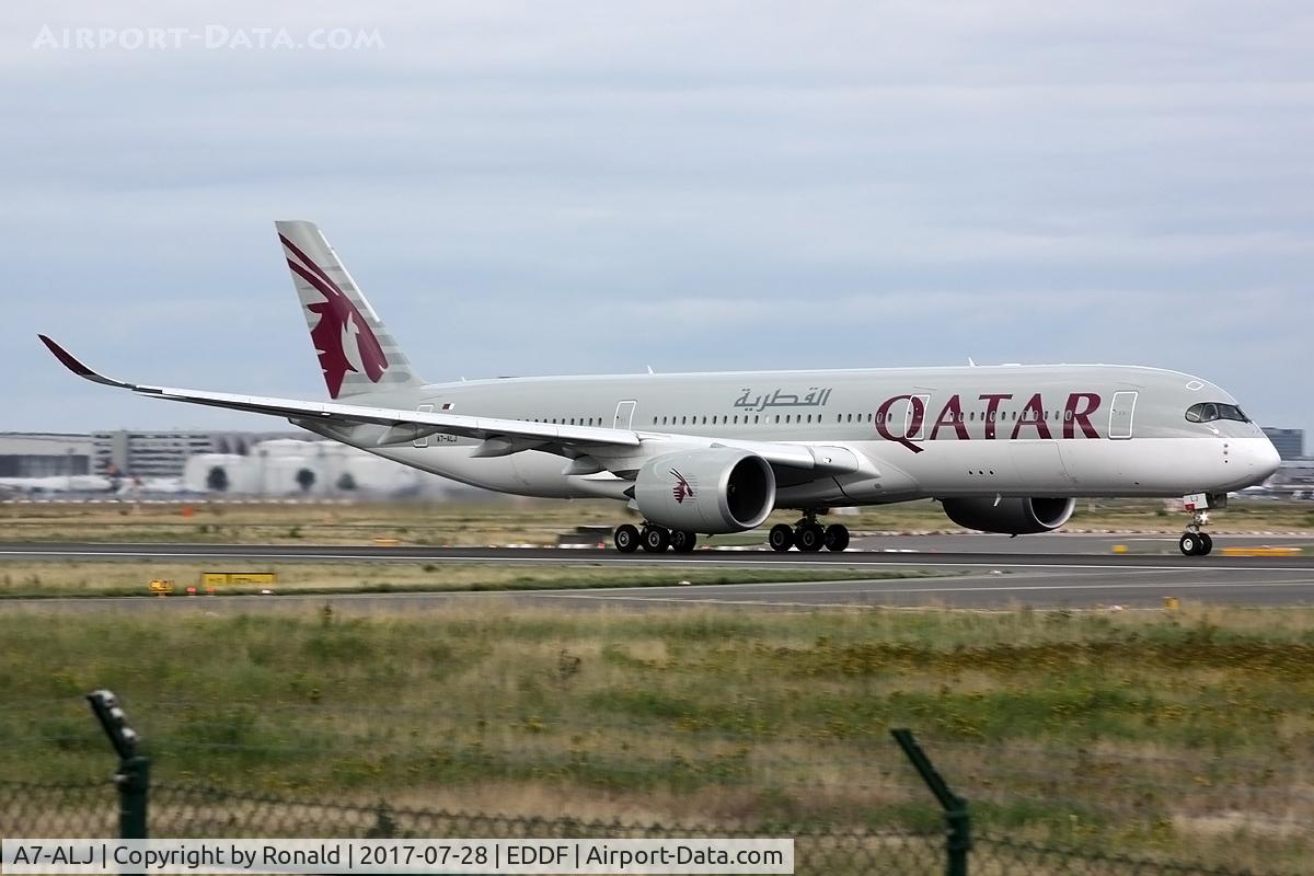 A7-ALJ, 2015 Airbus A350-941 C/N 025, at fra