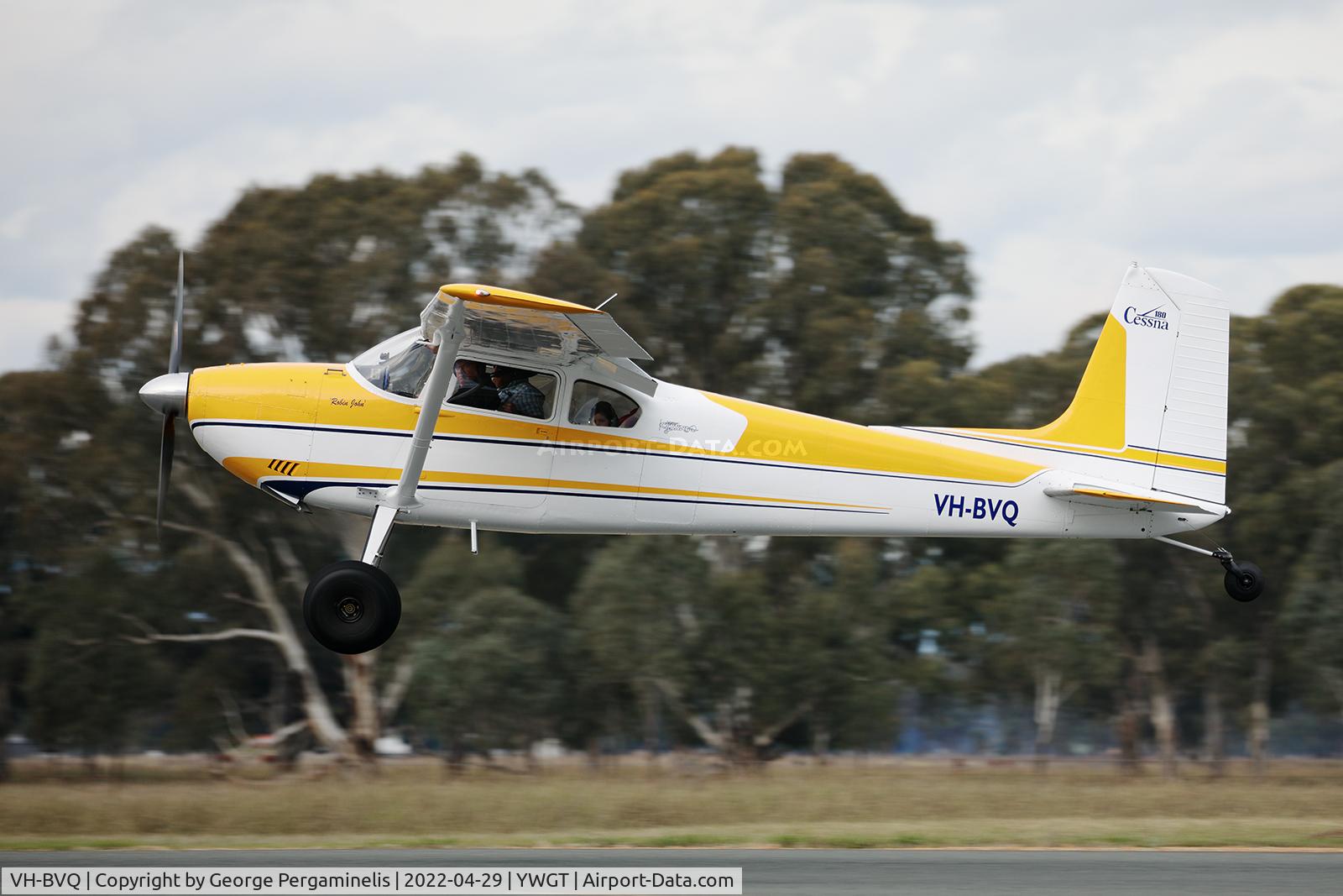 VH-BVQ, 1955 Cessna 180 C/N 31342, Antique Aeroplane Assn of Australia National Fly-in.