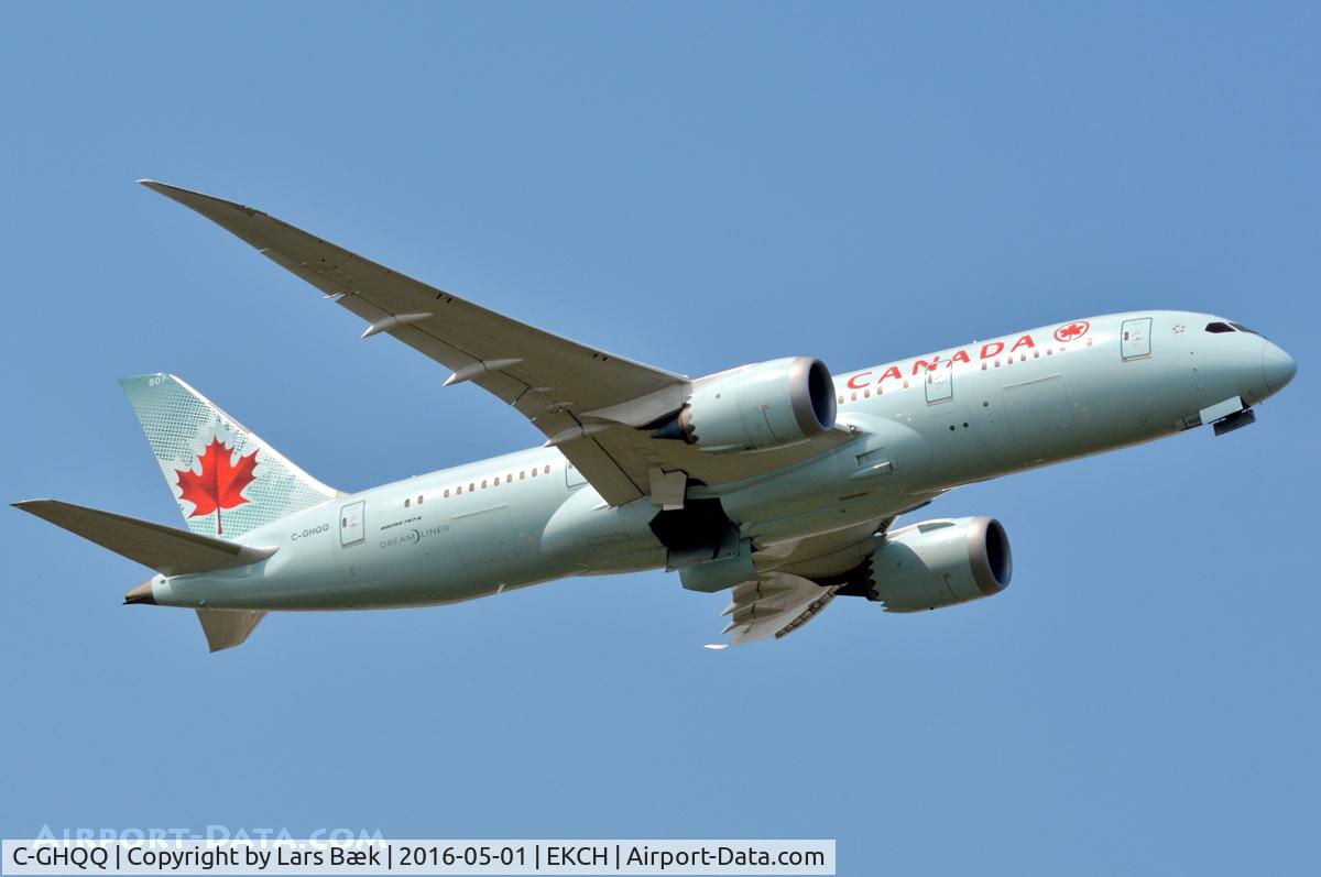 C-GHQQ, 2014 Boeing 787-8 Dreamliner C/N 35263, RWY04R