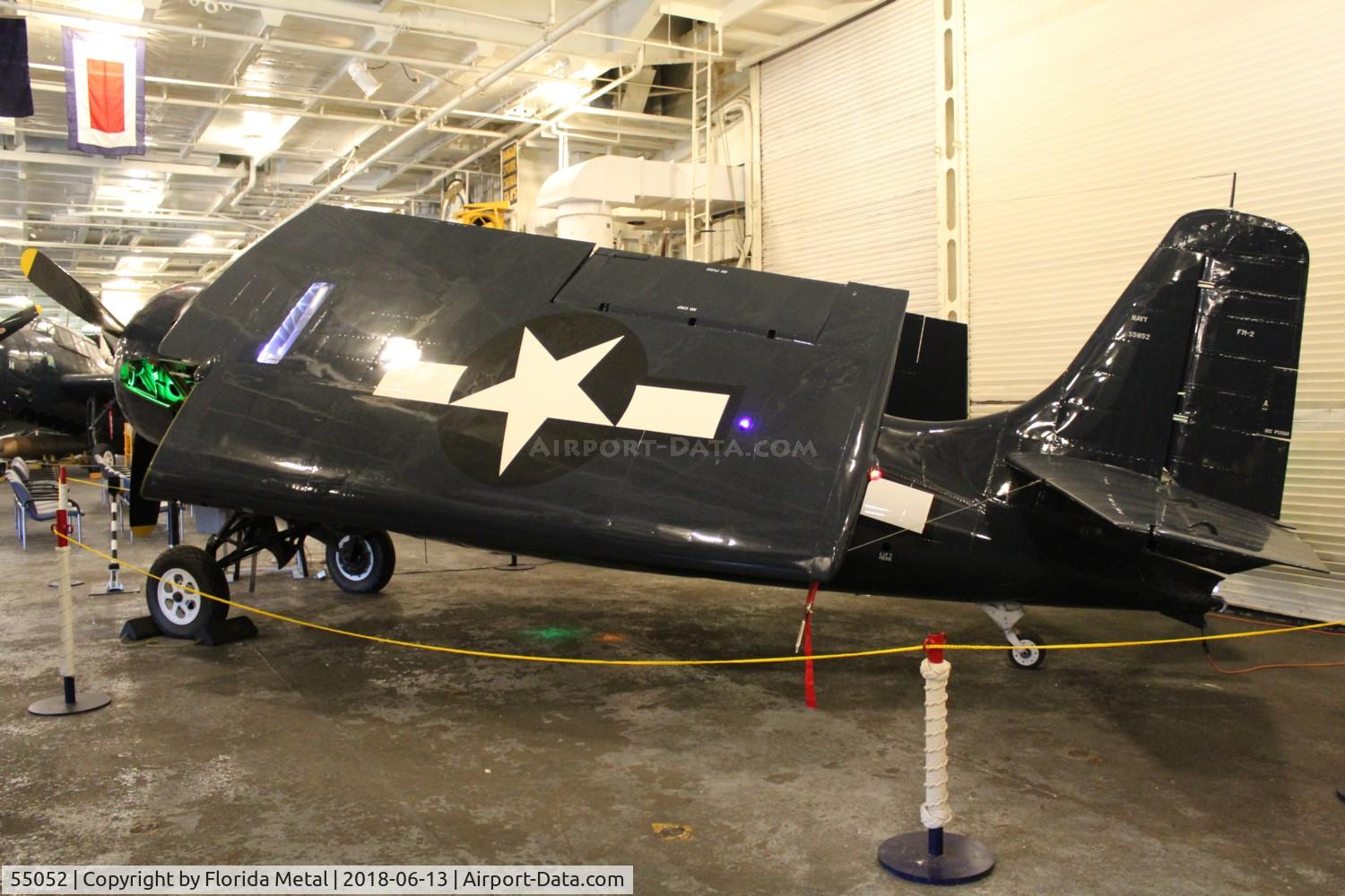 55052, General Motors (Grumman) F4F-8 Wildcat C/N n/a, Wildcat zx USS Hornet