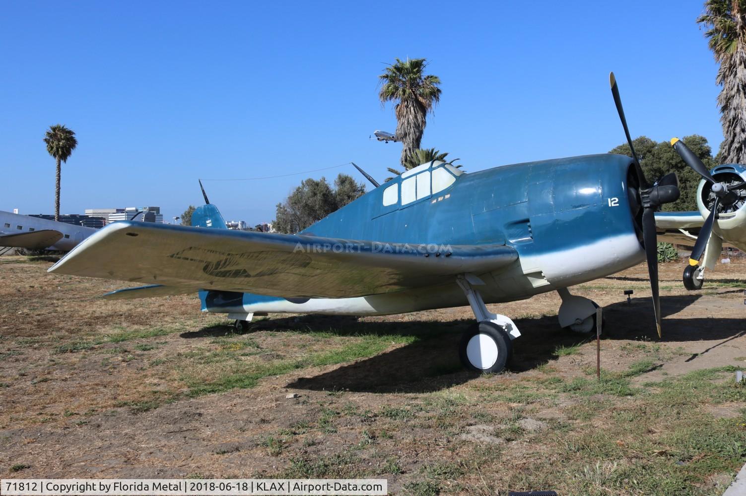 71812, Grumman F6F-5N Hellcat Replica C/N n/a, Hellcat zx Aero squadron restaurant LAX