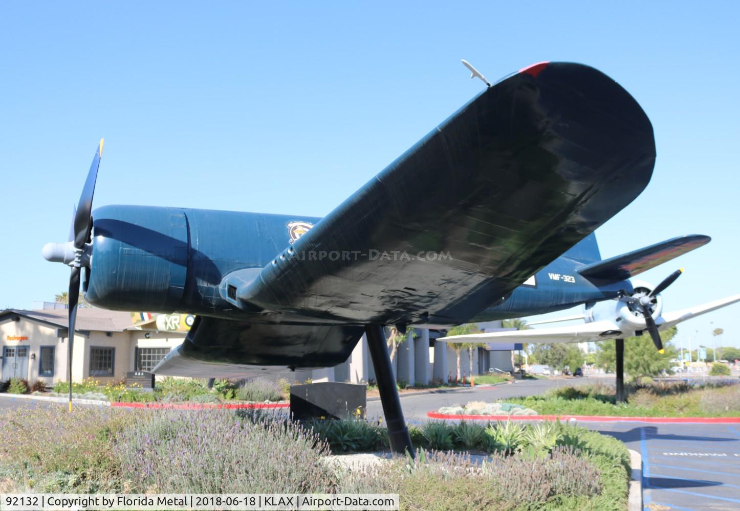 92132, Goodyear FG-1D Corsair Replica C/N None, FG-1 Corsair zx at Aero Squadron