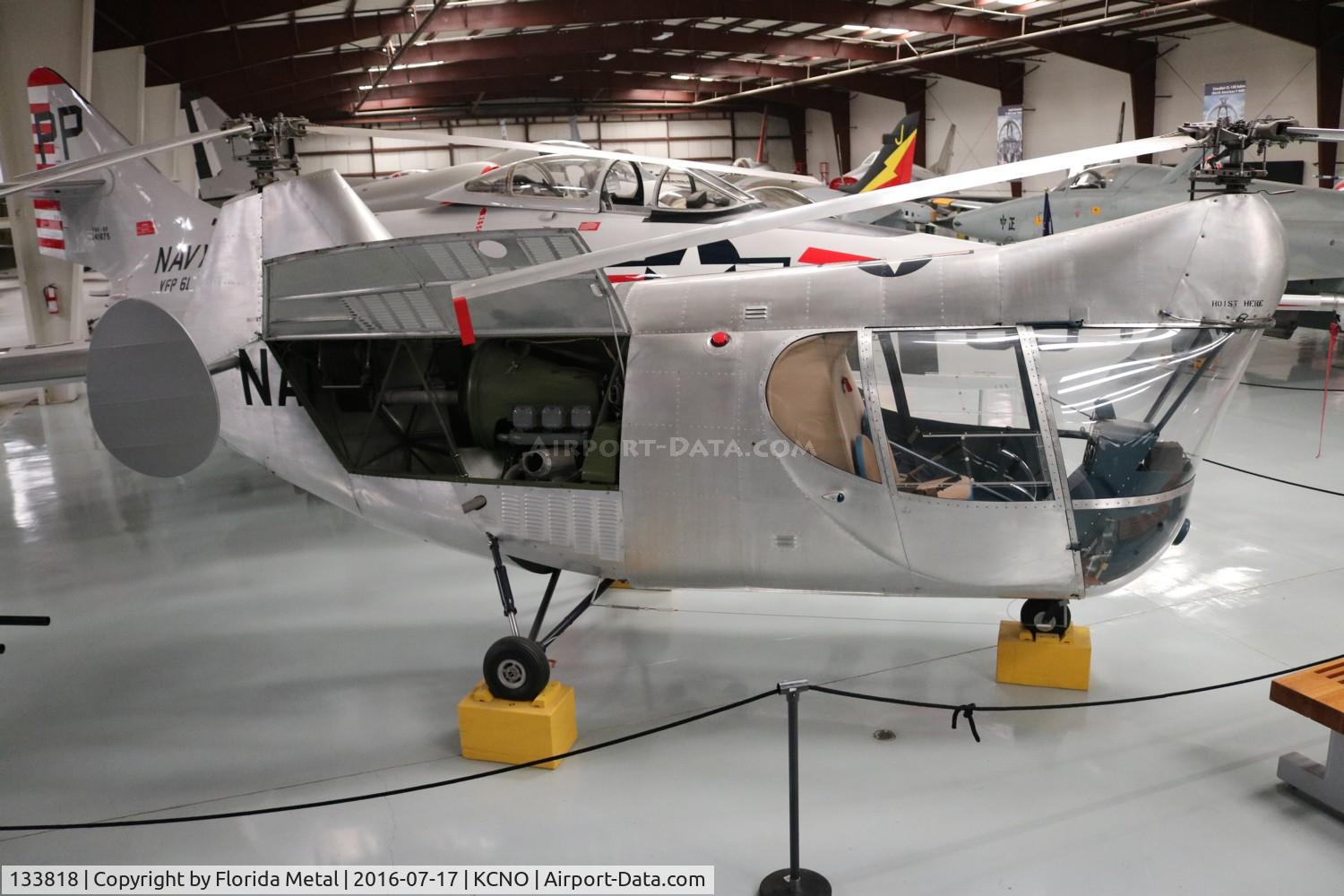 133818, 1952 McCulloch XHUM-1 C/N 1001, XHUM-1