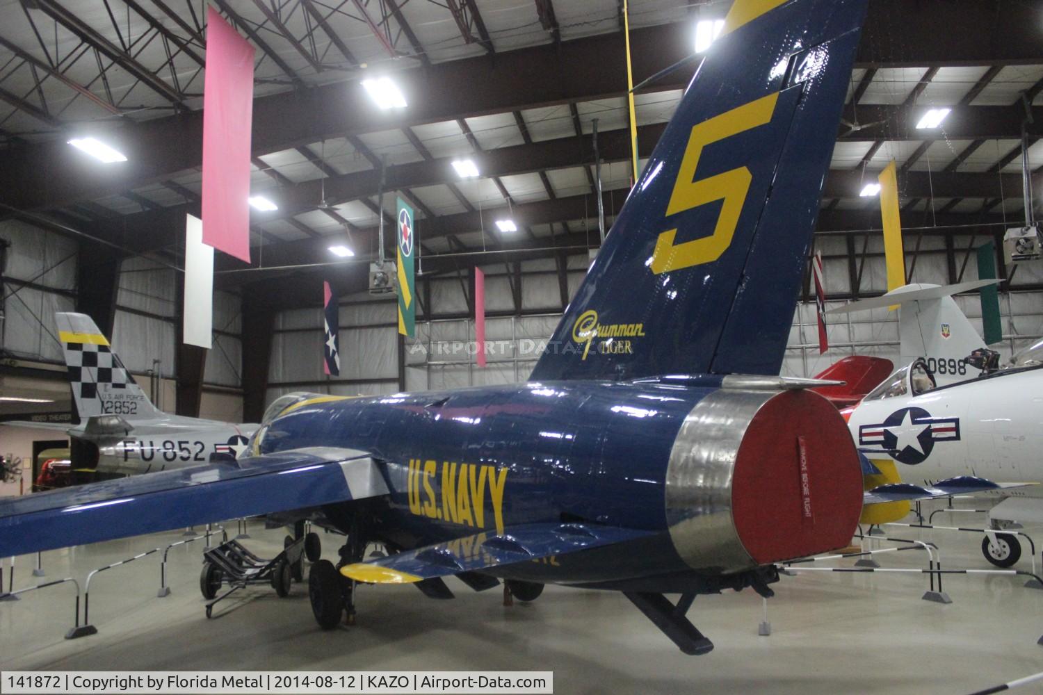 141872, Grumman F-11A Tiger C/N 189, Air Zoo 2014