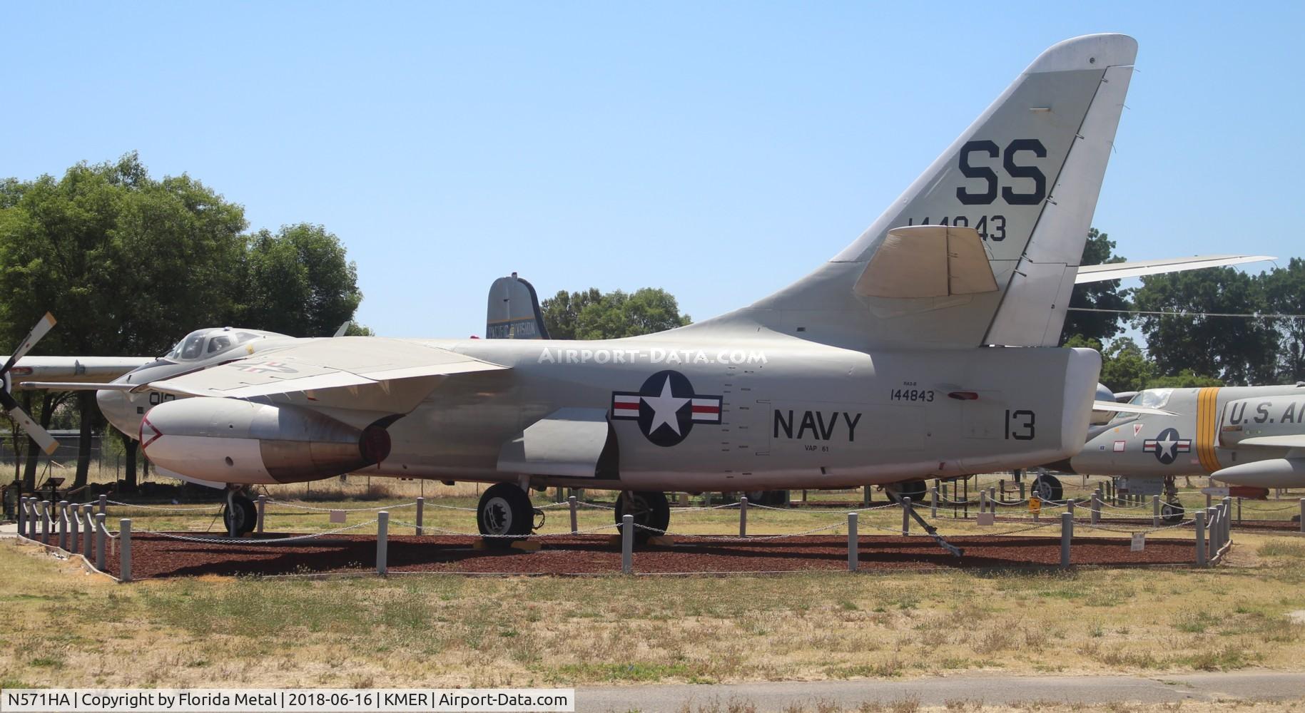 N571HA, Douglas RA-3B C/N 144843, A-3 zx