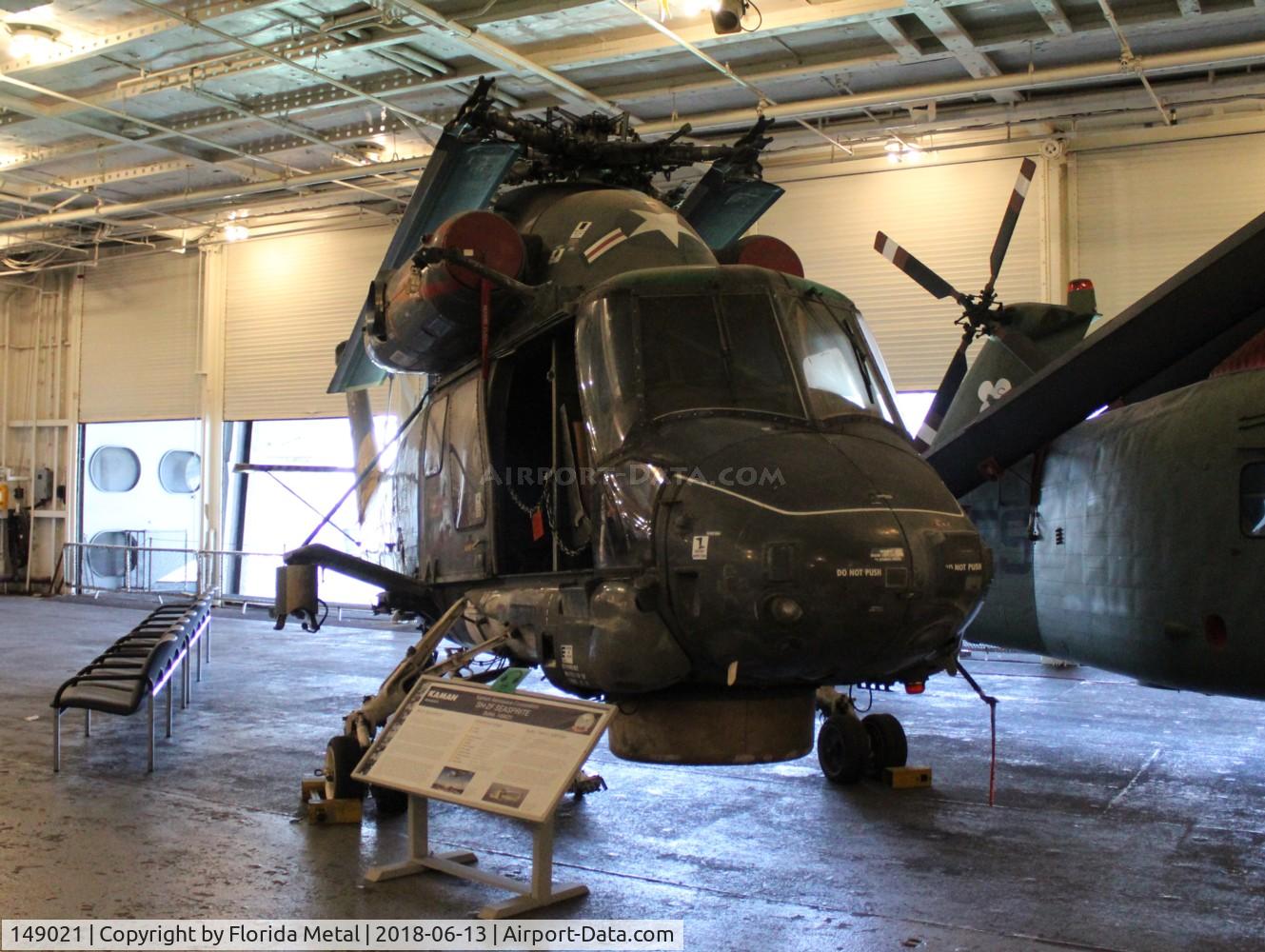 149021, Kaman SH-2F Seasprite C/N 25, H-2 Seasprite zx USS Hornet