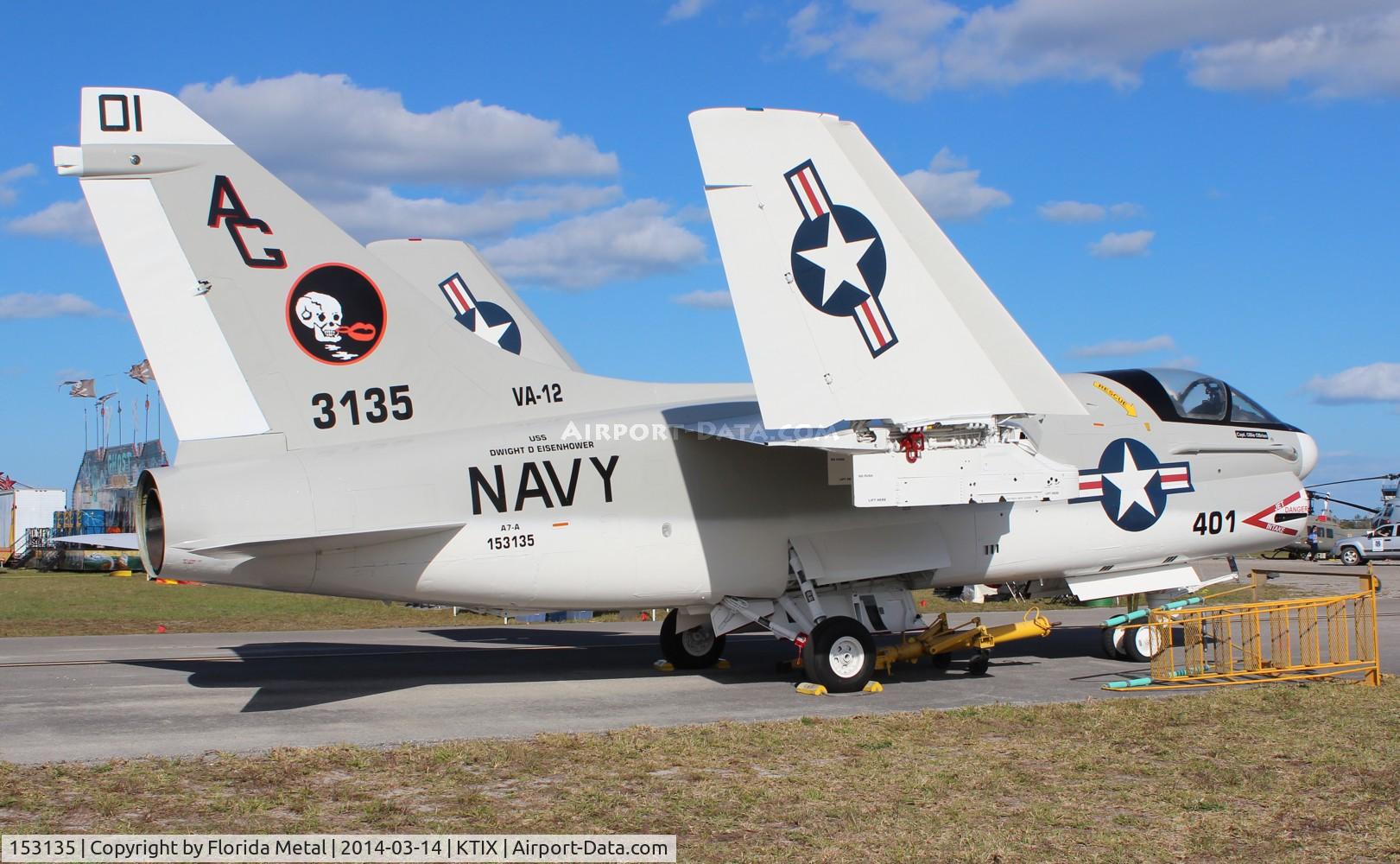 153135, LTV A-7A Corsair II C/N A-044, A-7 zx