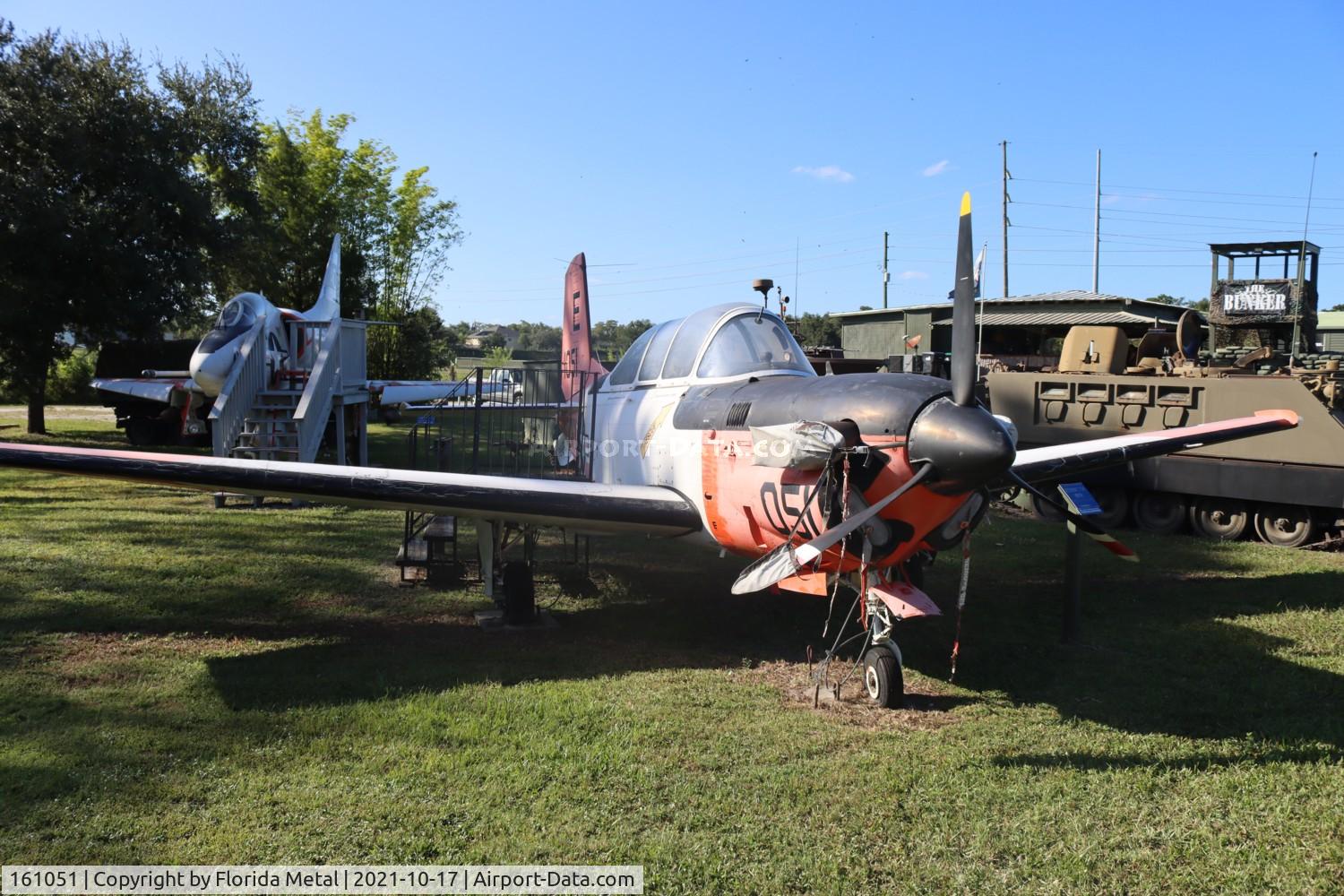 161051, Beech T-34C Turbo Mentor C/N GL-179, T-34C zx at Orlando Vietnam Veterans Museum