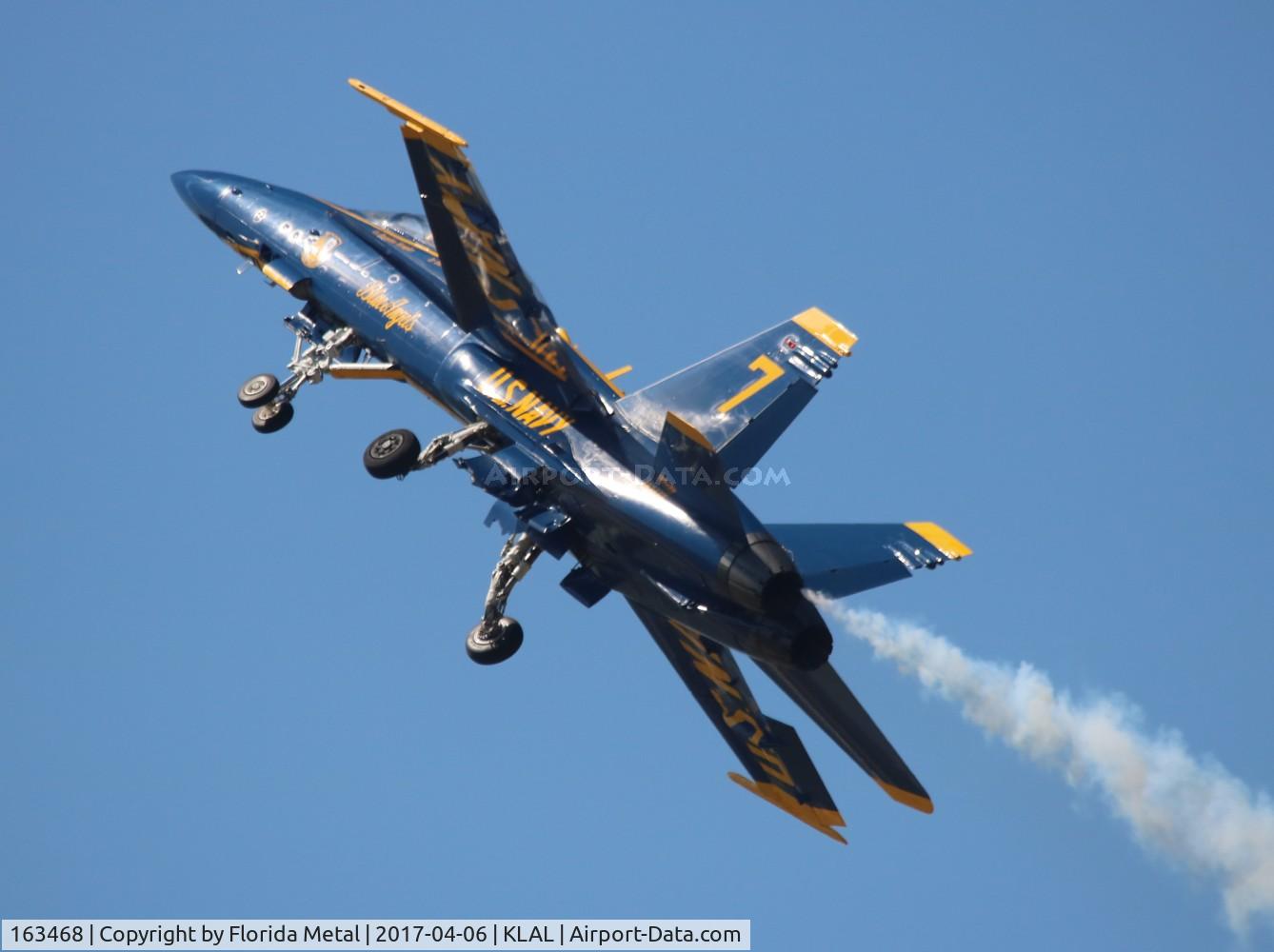 163468, McDonnell Douglas F/A-18D Hornet C/N 0691, F-18 A-D Blue Angels zx LAL