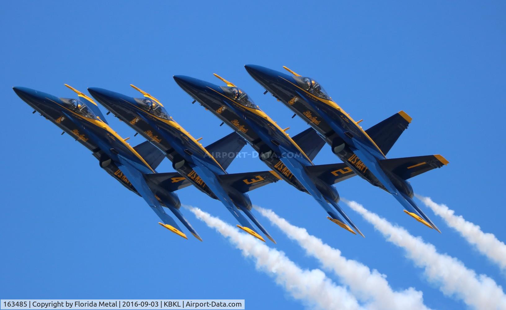 163485, 1988 McDonnell Douglas F/A-18C Hornet C/N 0717/C044, Cleveland Air Show 2016