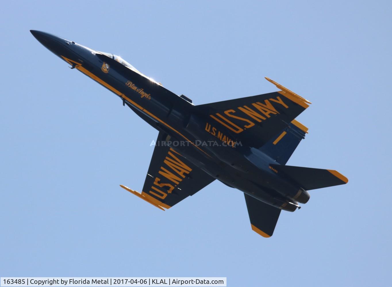 163485, 1988 McDonnell Douglas F/A-18C Hornet C/N 0717/C044, F-18 A-D Blue Angels zx LAL