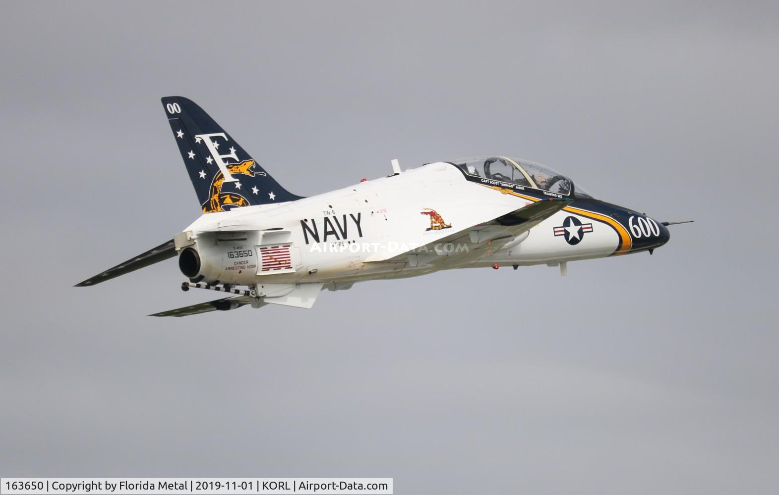 163650, McDonnell Douglas T-45C Goshawk C/N A052, ORL 2019